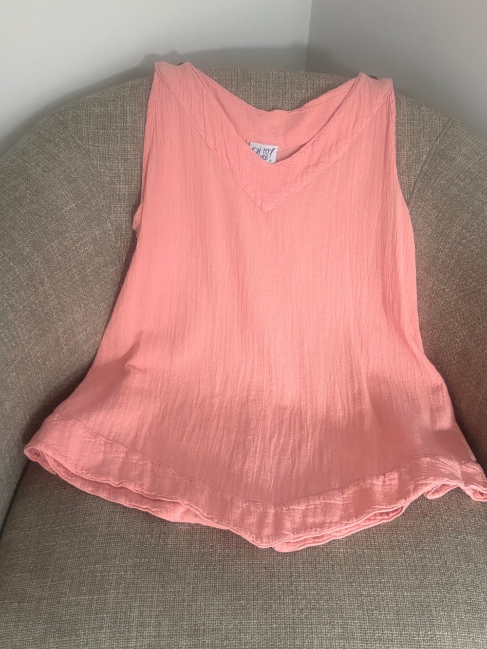Oh My Gauze Bubblegum Pink Tank🩷